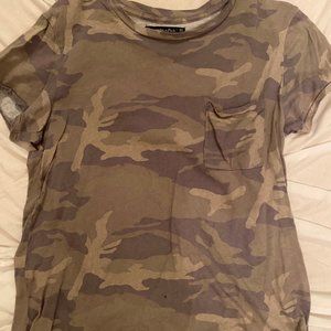 Abercrombie camo short sleeve